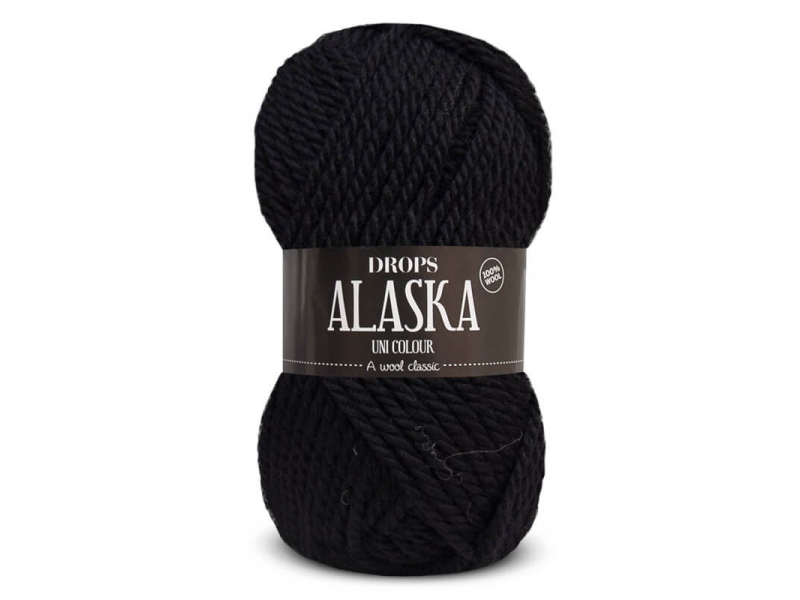 Acheter Laine Drops - Alaska - 06 noir - 2,30 € en ligne sur La Petite Epicerie - Loisirs créatifs