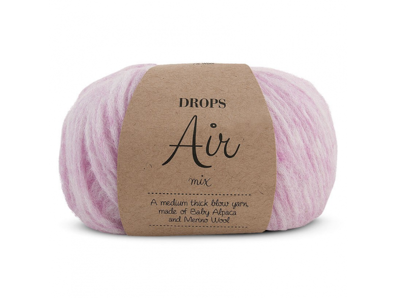 Acheter Laine Drops - Air - 08 rose clair (mix) - 5,60 € en ligne sur La Petite Epicerie - Loisirs créatifs