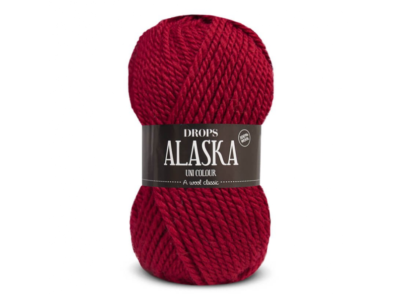 Acheter Laine Drops - Alaska 11 - rouge foncé - 2,30 € en ligne sur La Petite Epicerie - Loisirs créatifs