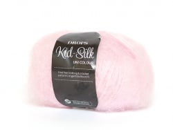 Acheter Laine Drops - Kid Silk - 03 rose pâle - 4,50 € en ligne sur La Petite Epicerie - Loisirs créatifs