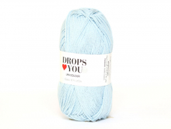 Acheter Drops loves you 7 - Coton - 06 bleu clair - 1,05 € en ligne sur La Petite Epicerie - Loisirs créatifs