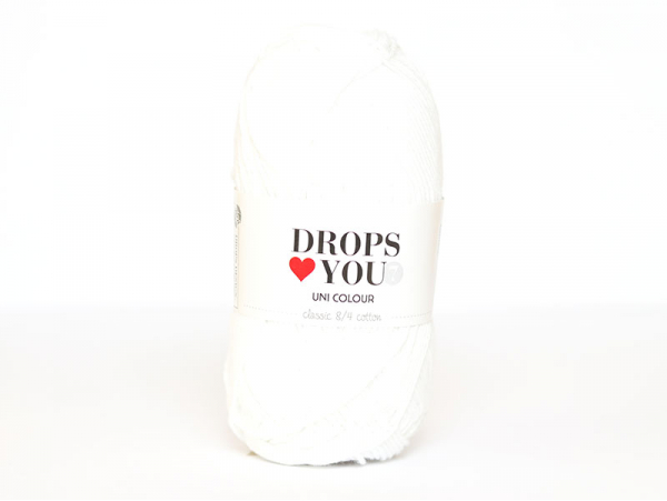 Acheter Drops loves you 7 - Coton - 01 blanc - 1,05 € en ligne sur La Petite Epicerie - Loisirs créatifs
