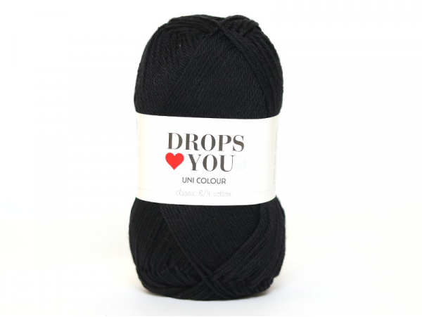 Acheter Drops loves you 7 - Coton - 02 noir - 1,05 € en ligne sur La Petite Epicerie - Loisirs créatifs