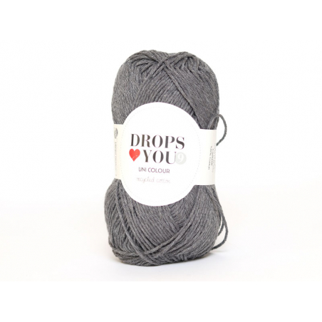 Acheter Drops loves you 9 - Coton - 104 gris foncé - 0,85 € en ligne sur La Petite Epicerie - Loisirs créatifs