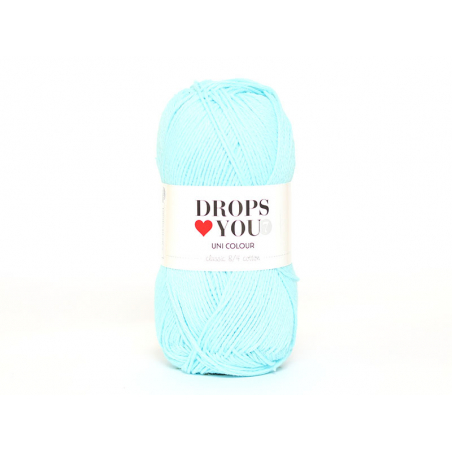 Acheter Drops loves you 7 - Coton - 19 Turquoise clair - 1,05 € en ligne sur La Petite Epicerie - Loisirs créatifs