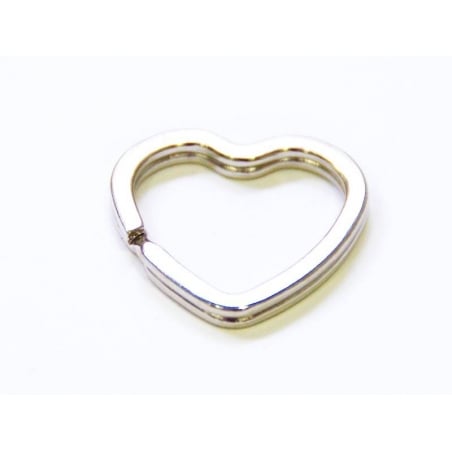 Acheter 1 anneau à porte clefs - coeur - 0,49 € en ligne sur La Petite Epicerie - Loisirs créatifs