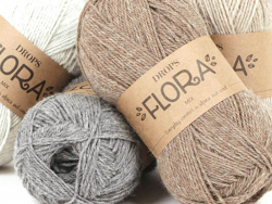 Acheter Laine Drops - Flora - 03 gris clair - 2,80 € en ligne sur La Petite Epicerie - Loisirs créatifs