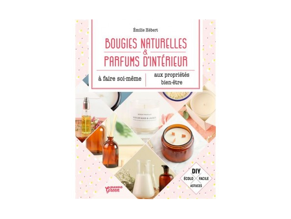 Acheter Bougies naturelles & parfums d'intérieur - Emilie Hébert - 12,95 € en ligne sur La Petite Epicerie - Loisirs créatifs