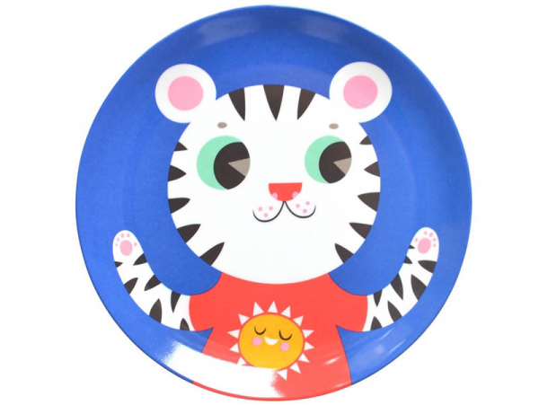 Acheter Assiette plate en mélamine - tigre - 6,59 € en ligne sur La Petite Epicerie - Loisirs créatifs