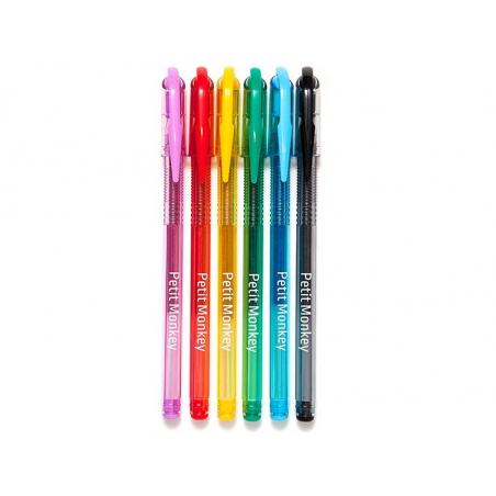 Acheter Lot de 6 stylos gel à paillettes - 10,39 € en ligne sur La Petite Epicerie - Loisirs créatifs