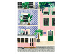 Acheter Affiche aquarelle - Lisbonne - 18 x 24 cm - ATWS - 11,99 € en ligne sur La Petite Epicerie - Loisirs créatifs