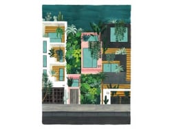 Acheter Affiche aquarelle - Immeubles - 18 x 24 cm - ATWS - 11,99 € en ligne sur La Petite Epicerie - Loisirs créatifs
