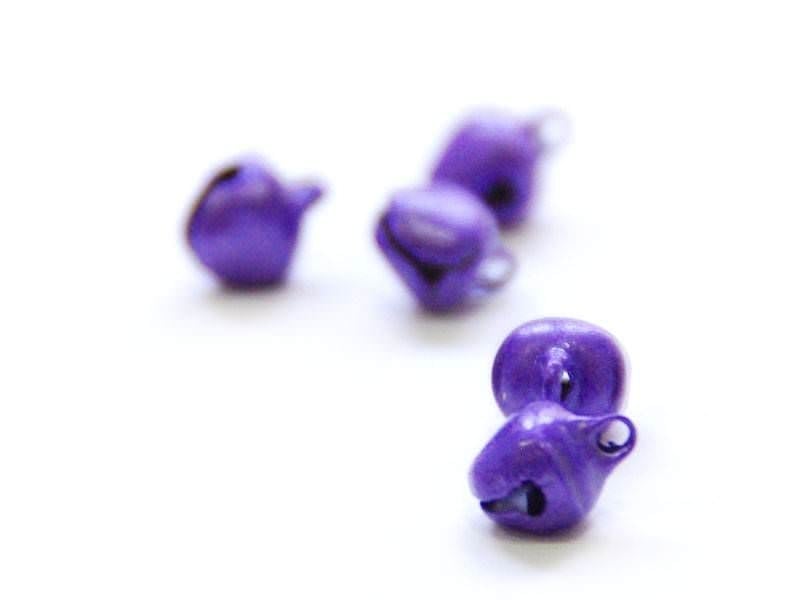 Acheter 1 petit grelot en métal - violet nacré - 0,29 € en ligne sur La Petite Epicerie - Loisirs créatifs