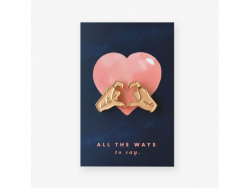Acheter Pin's Hands of love - ATWS - 8,99 € en ligne sur La Petite Epicerie - Loisirs créatifs