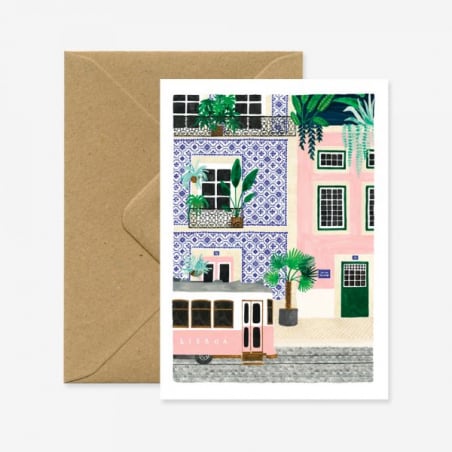 Acheter Carte aquarelle - Lisbonne - ATWS - 3,99 € en ligne sur La Petite Epicerie - Loisirs créatifs