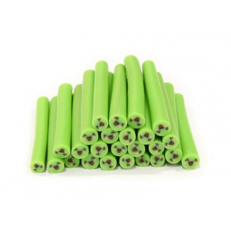 Acheter Cane sourire kawaï vert- en pâte polymère pour le modelage - 0,49 € en ligne sur La Petite Epicerie - Loisirs créatifs