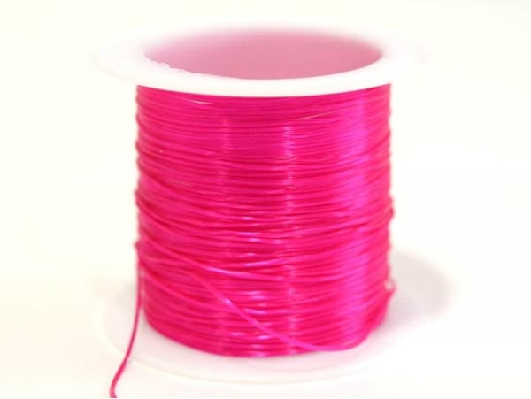 Acheter 8 m de fil élastique brillant - rose fushia - 1,59 € en ligne sur La Petite Epicerie - Loisirs créatifs