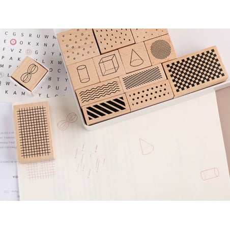 Acheter Tampon - Forme géométrique - 1,99 € en ligne sur La Petite Epicerie - Loisirs créatifs
