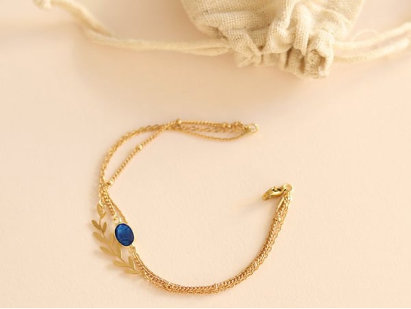 Acheter Bracelet multi-rangs Chloé - Kit bijoux précieux dorés à l'or fin - 21,99 € en ligne sur La Petite Epicerie - Loisirs...