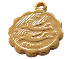 Acheter Médaille astro OR FIN - Gémeaux - 3,99 € en ligne sur La Petite Epicerie - Loisirs créatifs