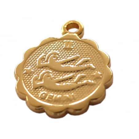 Acheter Médaille astro OR FIN - Gémeaux - 3,99 € en ligne sur La Petite Epicerie - Loisirs créatifs
