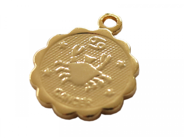 Acheter Médaille astro OR FIN - Cancer - 3,99 € en ligne sur La Petite Epicerie - Loisirs créatifs