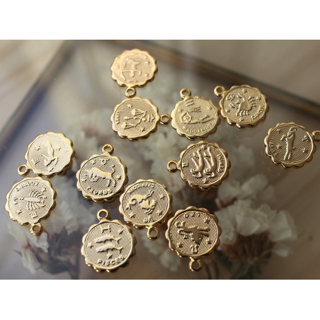 Acheter Médaille astro OR FIN - Verseau - 3,99 € en ligne sur La Petite Epicerie - Loisirs créatifs