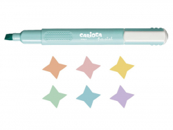 Acheter 6 surligneurs pastel - Carioca Pastel - 4,33 € en ligne sur La Petite Epicerie - Loisirs créatifs