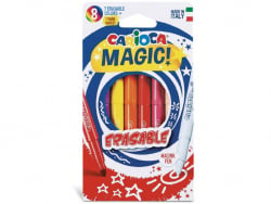 Acheter Pochette de 8 feutres à l'encre magique - Carioca Magic Erasable - 2,99 € en ligne sur La Petite Epicerie - Loisirs c...