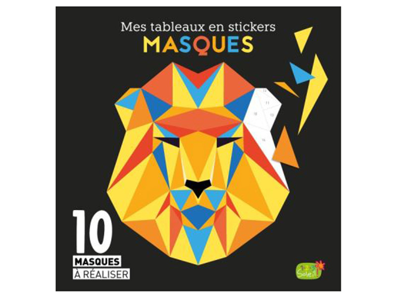 Acheter Mes tableaux en stickers - Masques - 9,95 € en ligne sur La Petite Epicerie - Loisirs créatifs