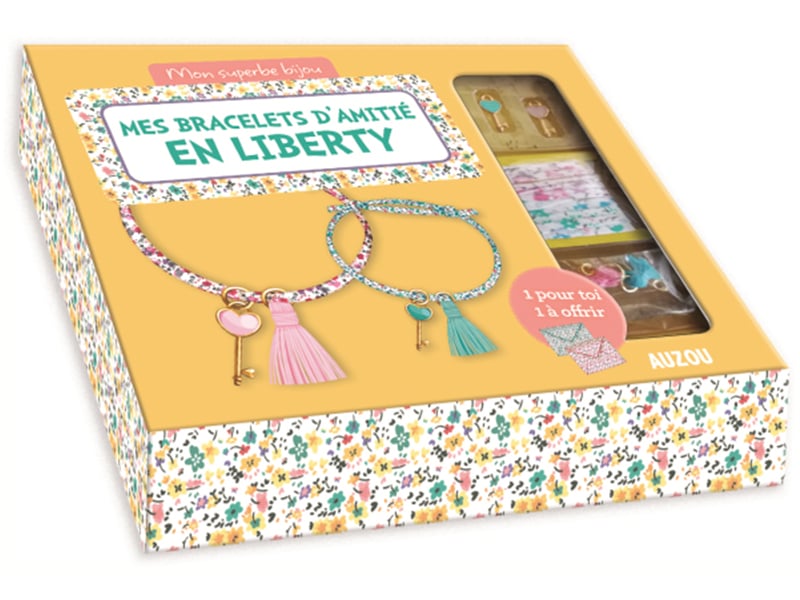 Acheter Kit créatif - les bracelets d'amitié en liberty - mon superbe bijou - 10,79 € en ligne sur La Petite Epicerie - Loisi...