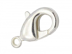 Acheter Fermoir mousqueton 10mm - plaqué argent 925 - 0,49 € en ligne sur La Petite Epicerie - 100% Loisirs créatifs