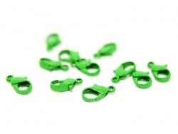 Acheter 1 fermoir mousqueton vert 1,2 cm - 0,39 € en ligne sur La Petite Epicerie - Loisirs créatifs