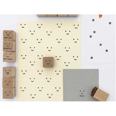 Acheter Kit de 12 tampons expressions - 8,99 € en ligne sur La Petite Epicerie - Loisirs créatifs