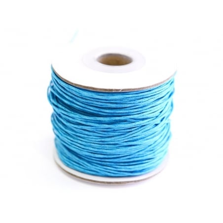 Acheter 1 m de fil de coton ciré - turquoise - 0,69 € en ligne sur La Petite Epicerie - Loisirs créatifs