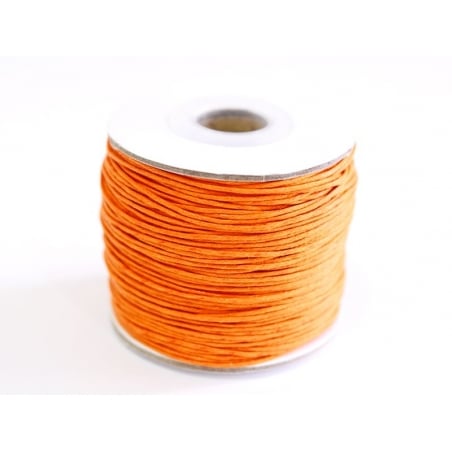 Acheter 1 m de fil de coton ciré - orange - 0,69 € en ligne sur La Petite Epicerie - Loisirs créatifs
