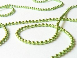 Acheter Chaine bille verte 1,5 mm x 20 cm - 0,40 € en ligne sur La Petite Epicerie - Loisirs créatifs