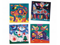 Acheter Cartes à peindre - Le bestiaire - 8,99 € en ligne sur La Petite Epicerie - Loisirs créatifs