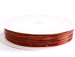 Acheter 9 m de fil de cuivre 0,5 mm - cuivré - 3,50 € en ligne sur La Petite Epicerie - Loisirs créatifs