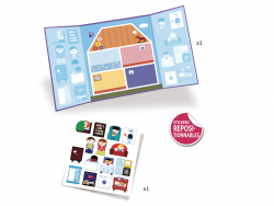 Acheter Stickers - La maison - 9,29 € en ligne sur La Petite Epicerie - Loisirs créatifs
