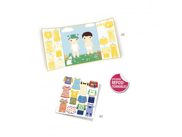Acheter Stickers - Les habits - 9,29 € en ligne sur La Petite Epicerie - Loisirs créatifs