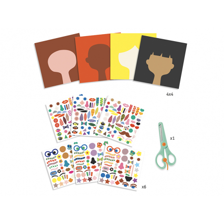 Acheter Créer avec des stickers - Coiffeur - 9,99 € en ligne sur La Petite Epicerie - Loisirs créatifs