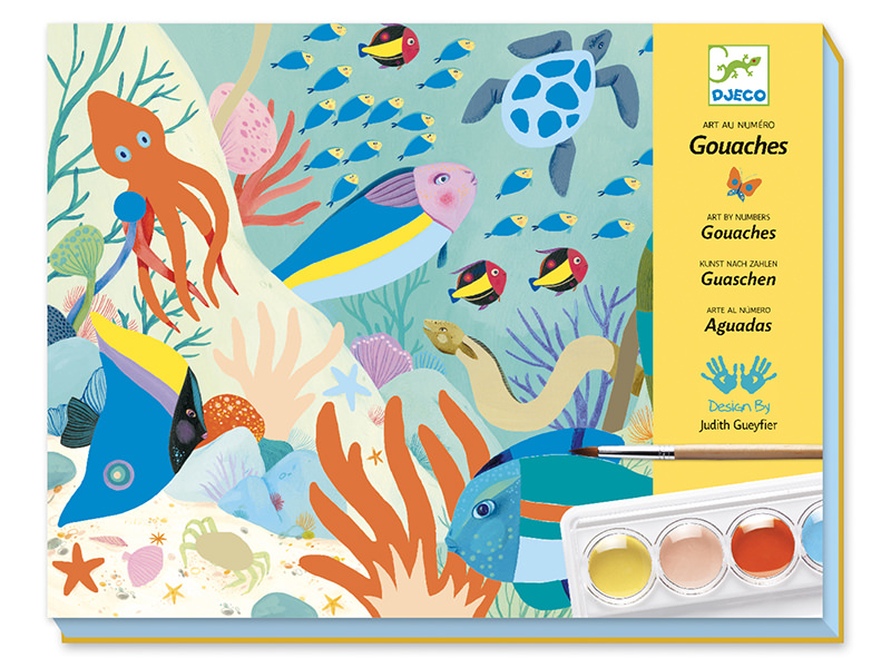 Acheter Coffret gouaches - Art au numéro Natural world - 17,19 € en ligne sur La Petite Epicerie - Loisirs créatifs