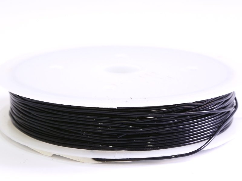 Acheter 5 m de fil élastique 0,8 mm - noir - 2,49 € en ligne sur La Petite Epicerie - Loisirs créatifs