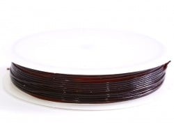 Acheter 5 m de fil élastique 0,8 mm - chocolat - 2,49 € en ligne sur La Petite Epicerie - Loisirs créatifs
