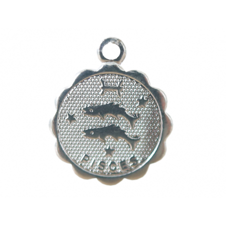 Acheter Médaille astro flash argent 925 - Poissons - 3,49 € en ligne sur La Petite Epicerie - Loisirs créatifs