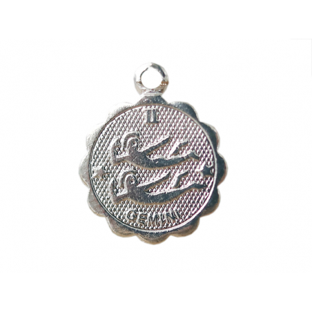 Acheter Médaille astro flash argent 925 - Gémeaux - 3,49 € en ligne sur La Petite Epicerie - Loisirs créatifs
