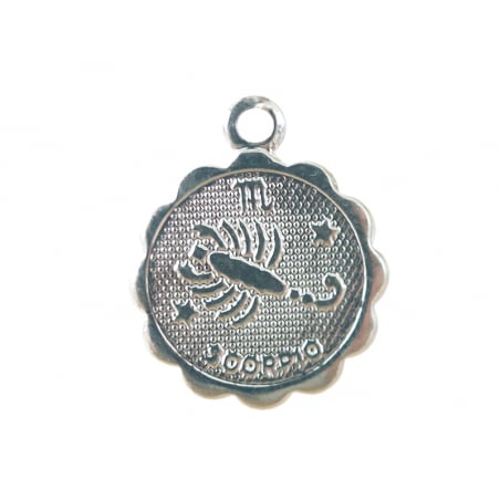 Acheter Médaille astro flash argent 925 - Scorpion - 3,49 € en ligne sur La Petite Epicerie - Loisirs créatifs