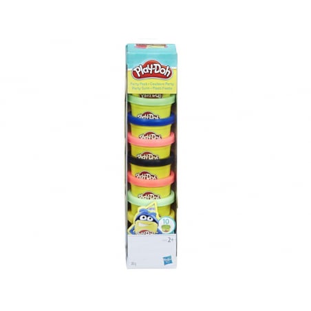 Acheter Tube de 10 mini pots de pâte à modeler - party pack couleurs party - Play Doh - 7,96 € en ligne sur La Petite Epiceri...