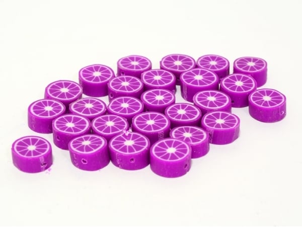 Acheter 20 perles agrumes - violet - 1,99 € en ligne sur La Petite Epicerie - Loisirs créatifs